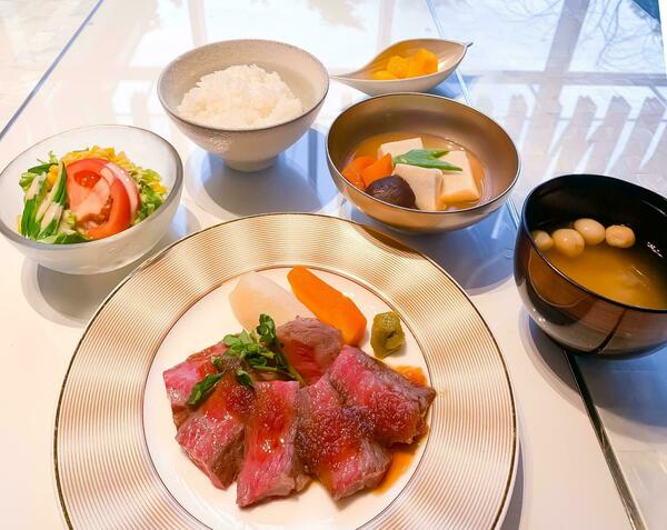 エクセレントディナー ステーキ