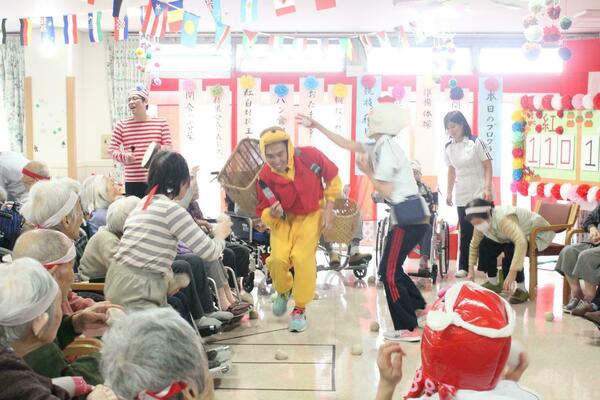 運動会のイベントの様子