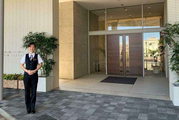 コンフォートヒルズ六甲 お客様相談室の前羽さん